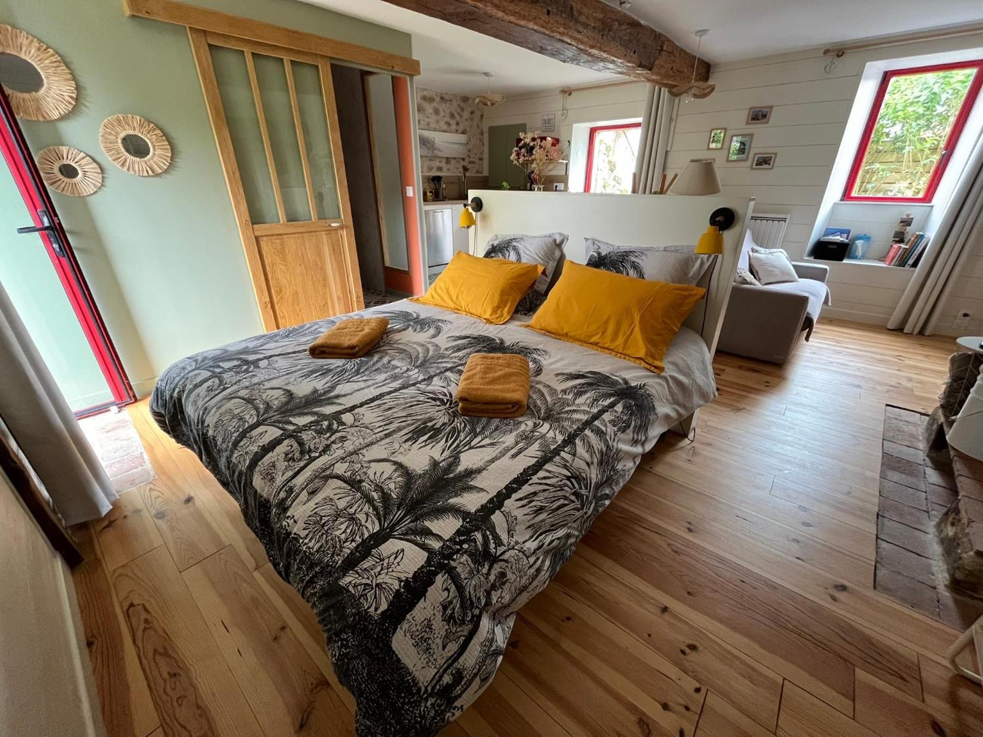 Maison A La Campagne Les Oliviers La Bruffiere Exteriör bild